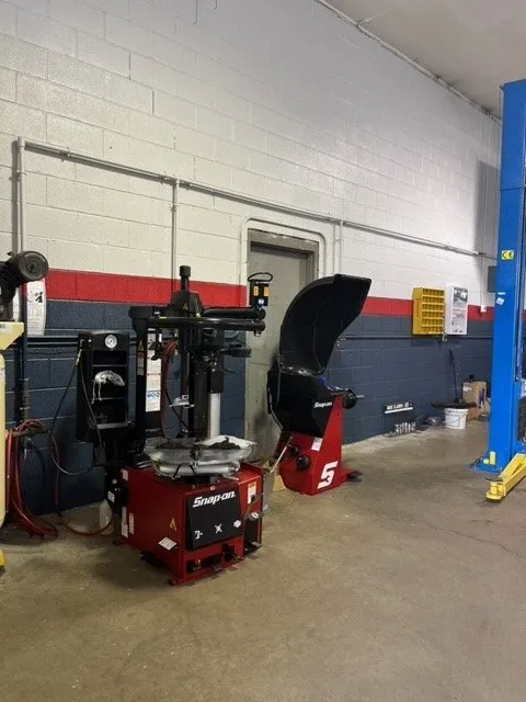 Tire service equipment used for tire mounting and installation in Wappingers Falls, NY